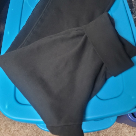 PINK By Victoria's Secret Ivy Fleece Foldover Flare Sweatpants - Picture 3 of 7